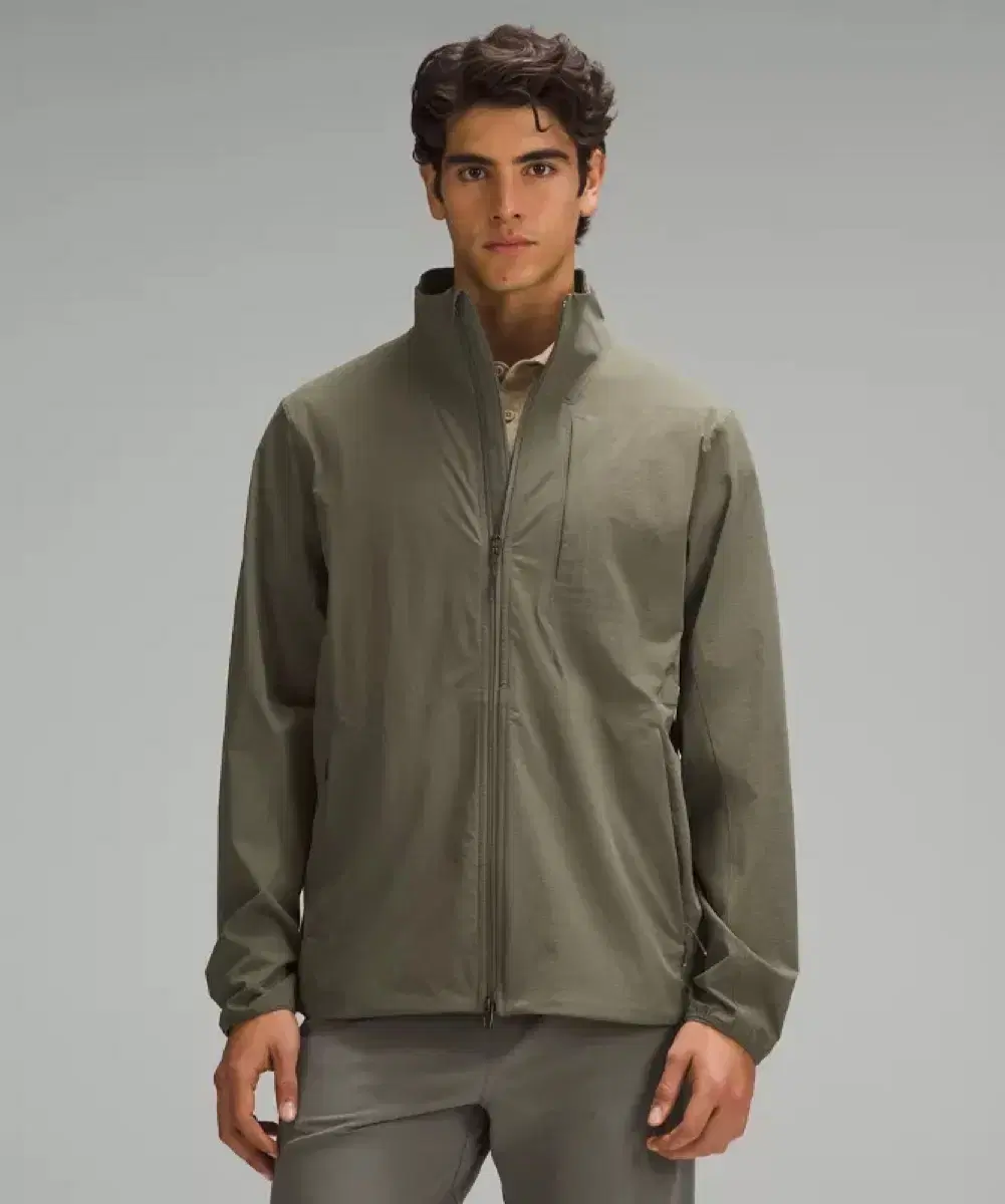 Lululemon Sojourn Windbreaker Jacket Khaki S