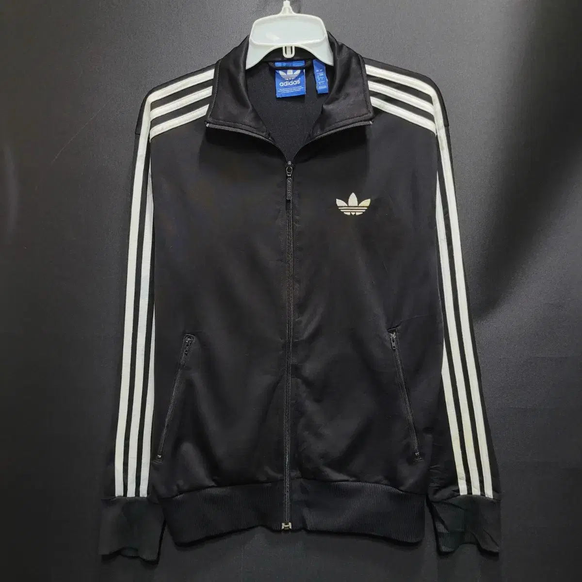 Adidas Flame Firebird Black and White Track Top Jersey (Free Shipping)