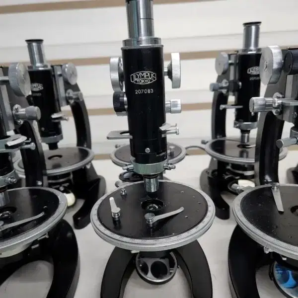 Olympus Microscope 현미경 빈티지