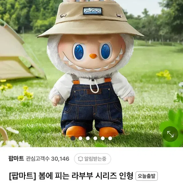 팝마트정품)봄에 피는 라부부 시리즈 인형