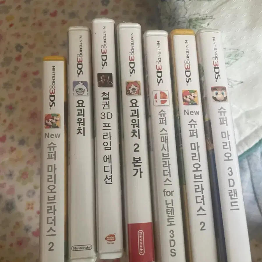 닌텐도 3ds 칩 7개 일괄 급처