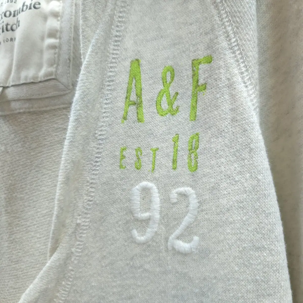 ABERCROMBIE 아베크롬비 캥거루포켓 후드맨투맨 미니원피스 C195