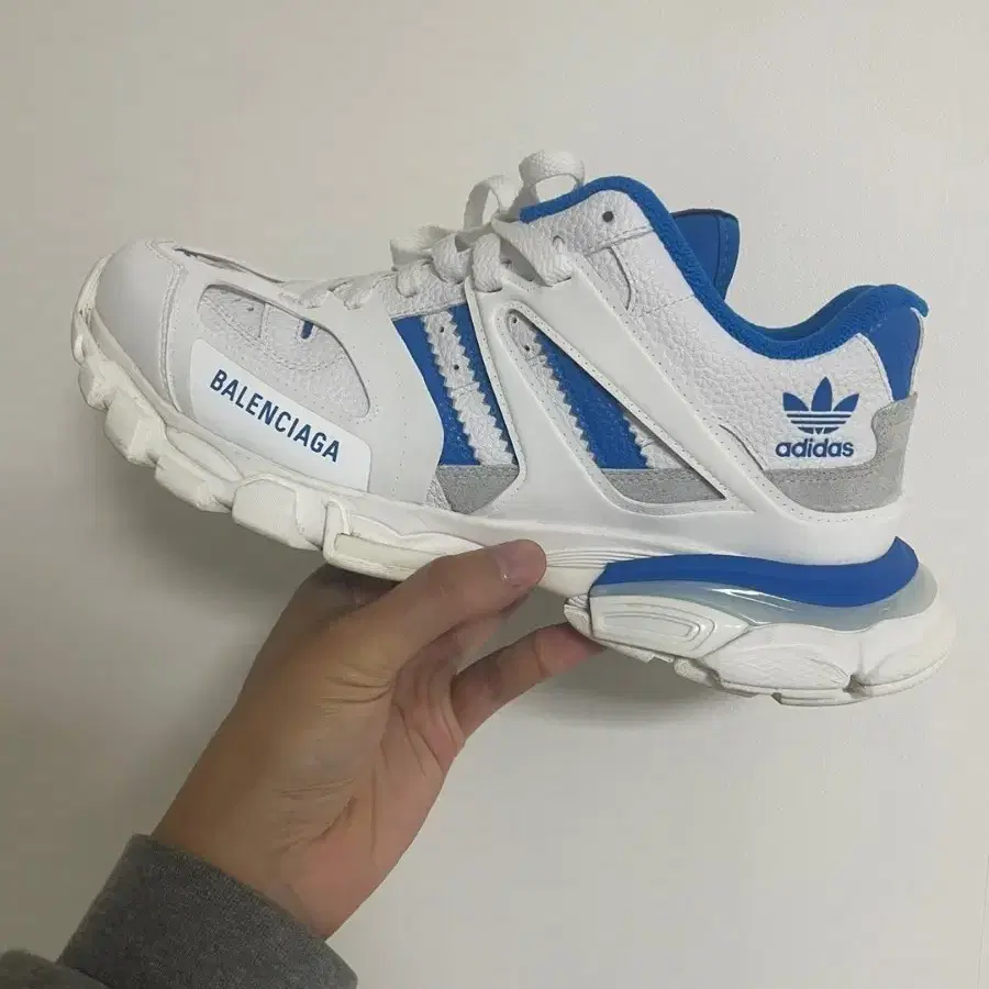 Balenciaga Adidas Track Forum Leather Shoes Sneakers 42 #발렌시아