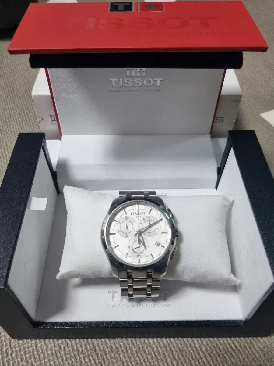 Tissot 꾸뜨리에 크로노그라프