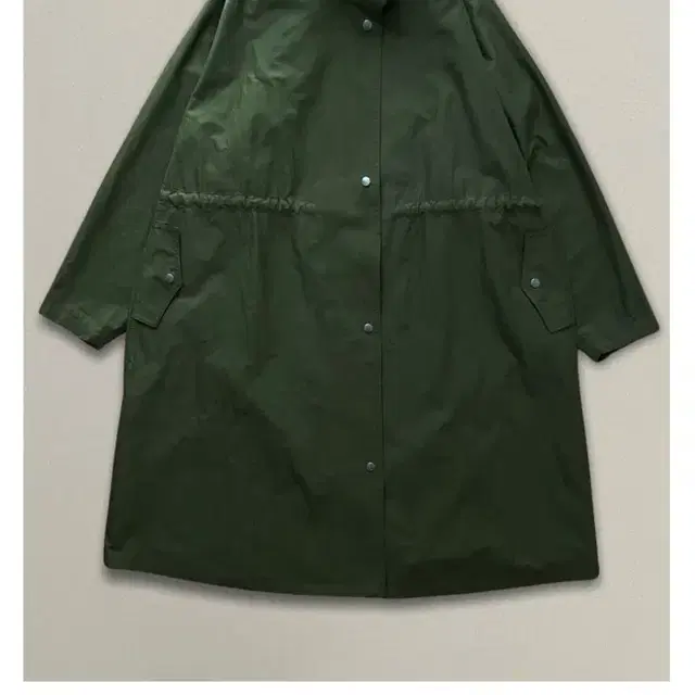 마뛰뷔 야상 drawstring long parka