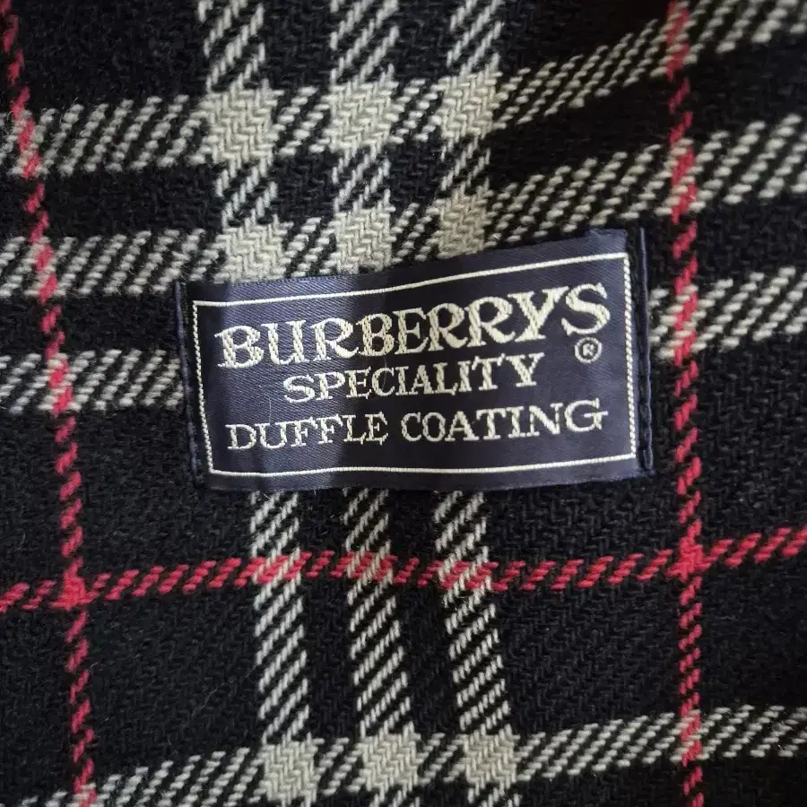 Burberry 버버리 울 더플코트 made in England