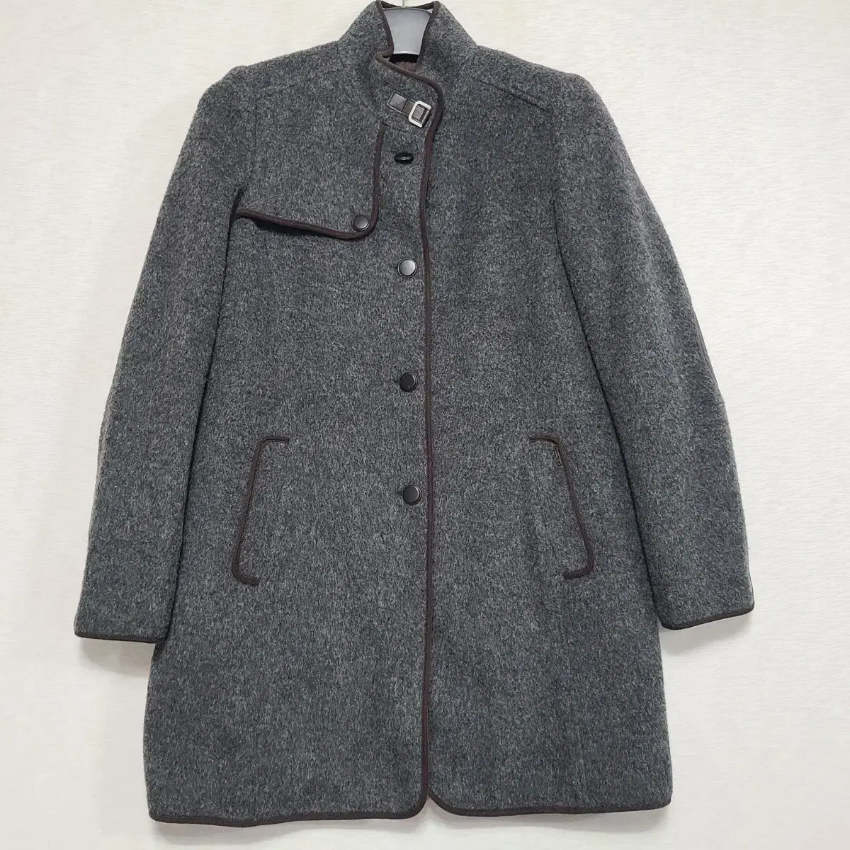 ㅡHedges quilted charcoal wool coat 95 ㅡ1011