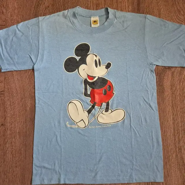 80s velva sheen mickey t shirts 미키마우스 반팔