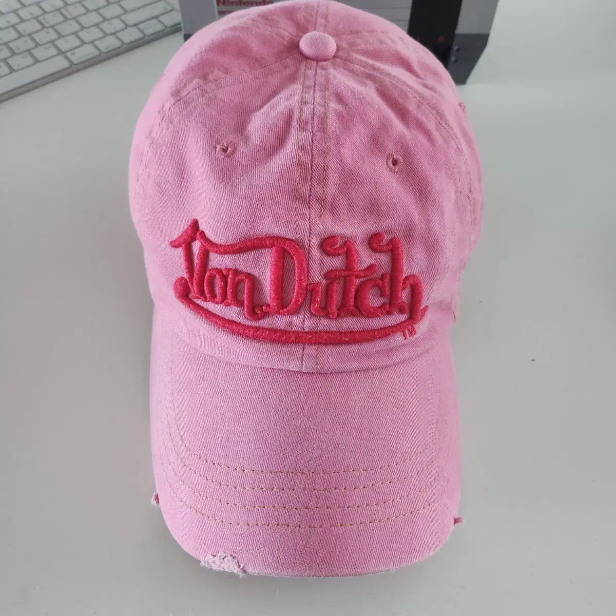 본더치 빅로고 모자 VONDUTCH 레트로 볼캡 사이즈FREE H0024