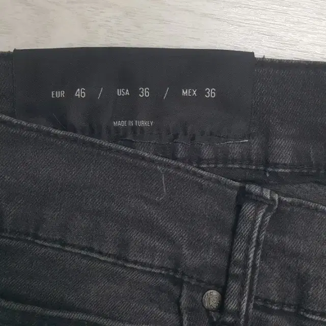 ZARA MAN 수입 다크그레이(사방스판) 36인치(No.868)유럽판!