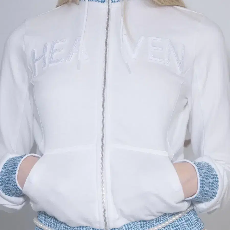 스컬프터 Heavenly Gingham Track Jacket (L)