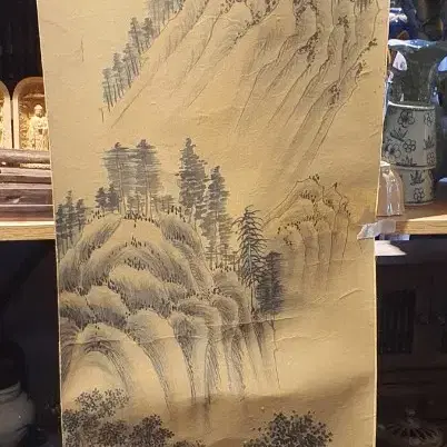 중국 옛날그림 산수도