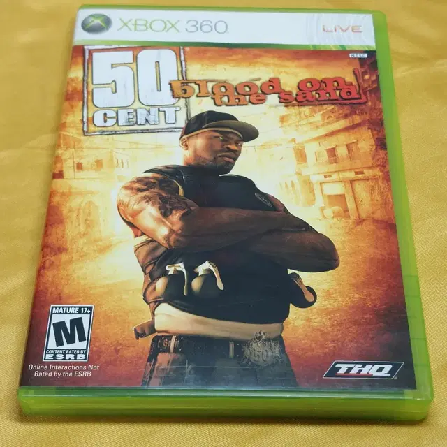 50센트 블러드온더샌드 엑박360 50 Cent Xbox 360