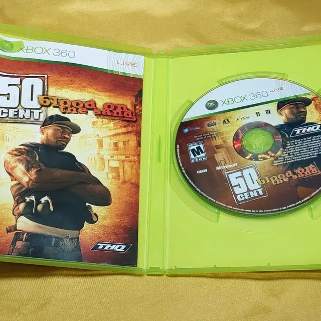 50센트 블러드온더샌드 엑박360 50 Cent Xbox 360