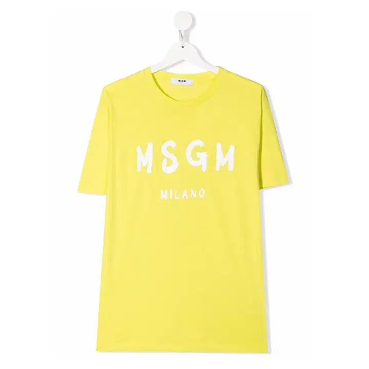 [MSGM 키즈] 로고 프린트 티셔츠 MS028728 086