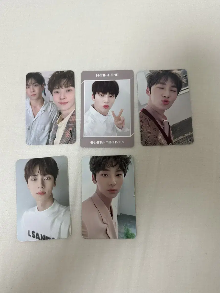 hwang minhyun photocard