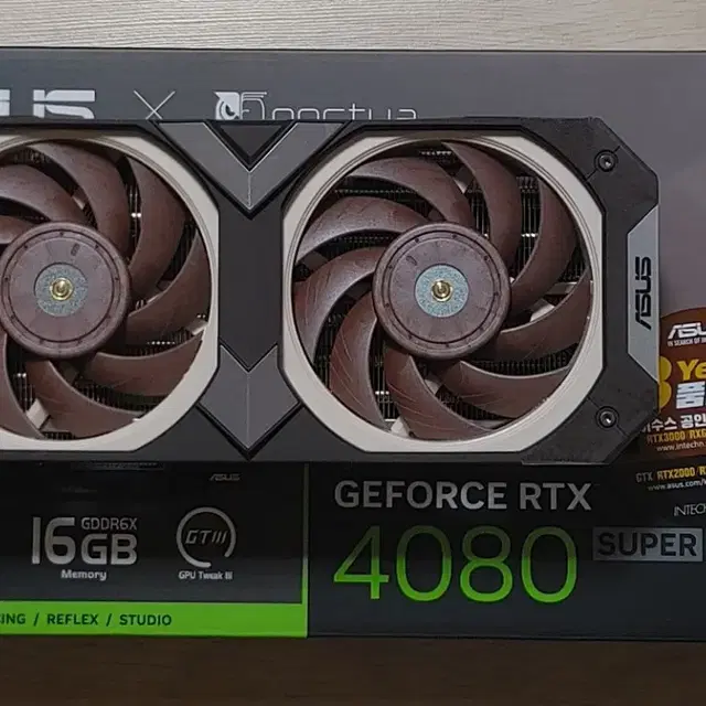 ASUS RTX 4080 Super O16G Noctua 판매합니다