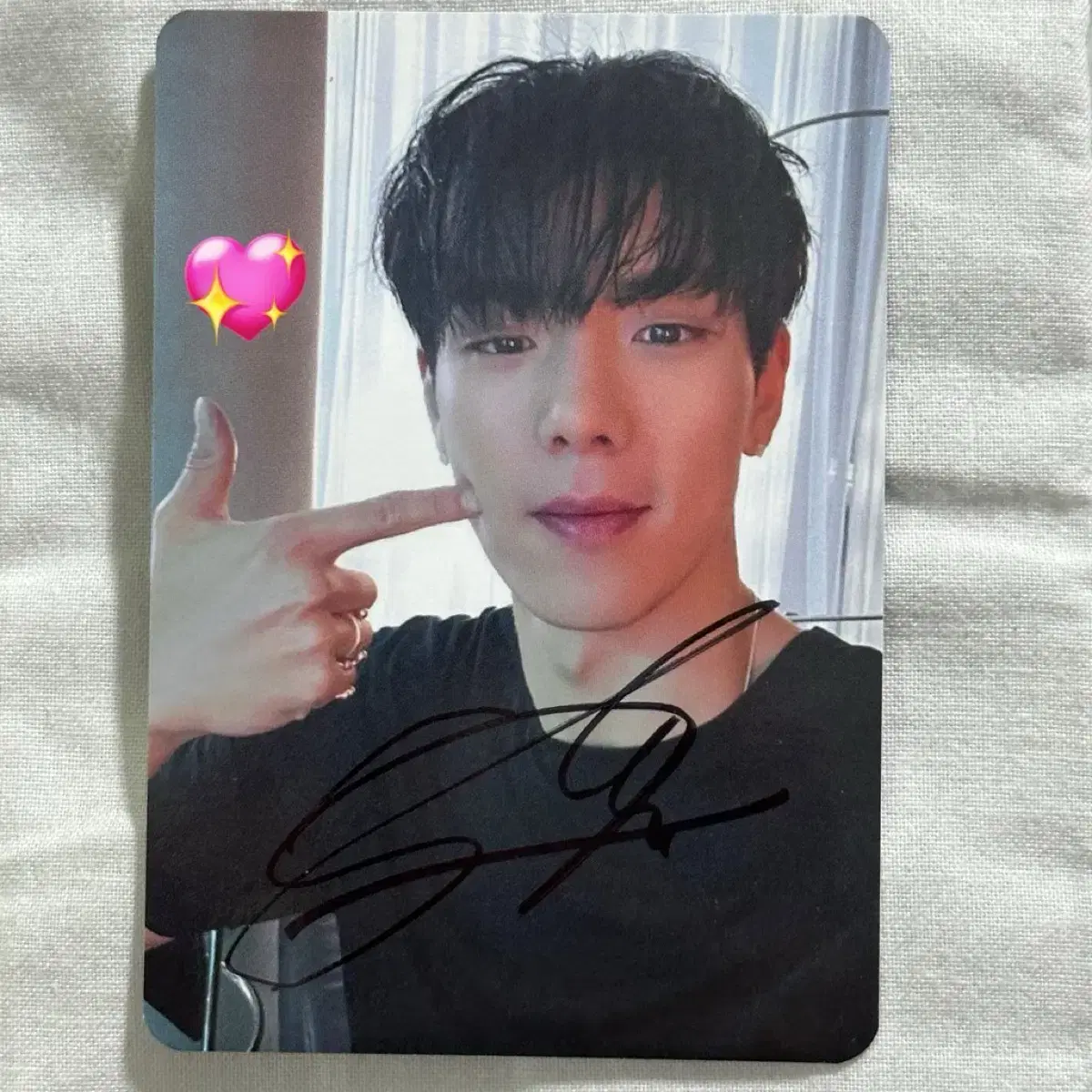 Monsta x shownu signphotocard wts