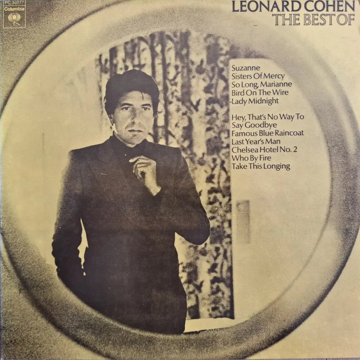 국내라이센스반/The Best of Leonard Cohen LP