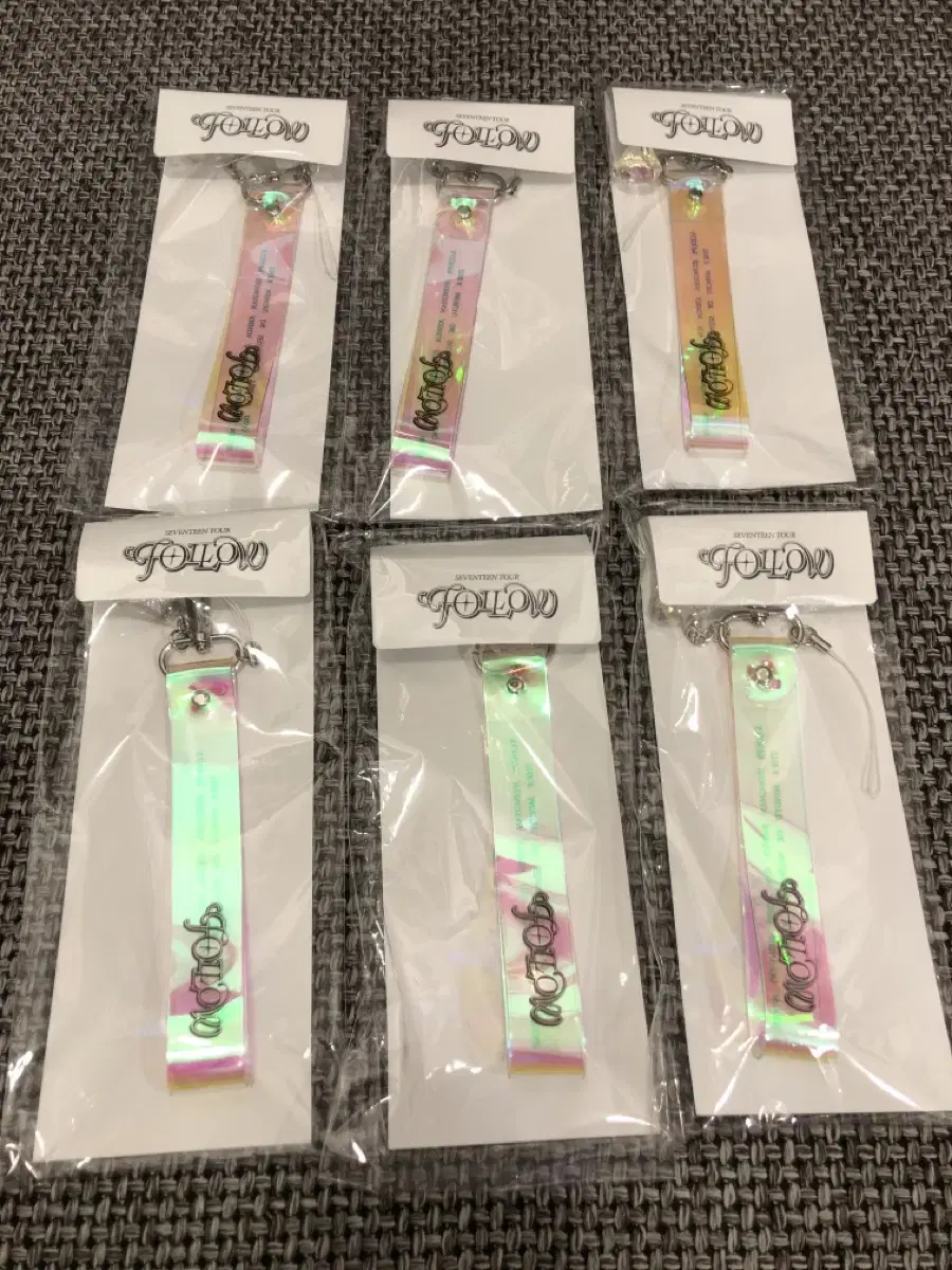 세븐틴 응원봉 스트랩