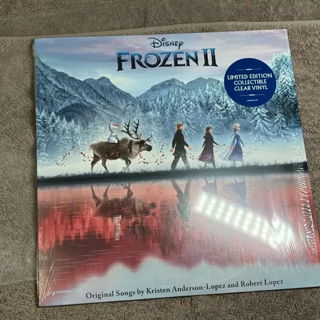 디즈니 겨울왕국2 Frozen OST LP 영화 ost 클리어반