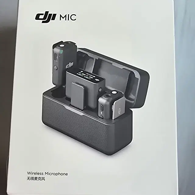 DJI 마이크 단순개봉