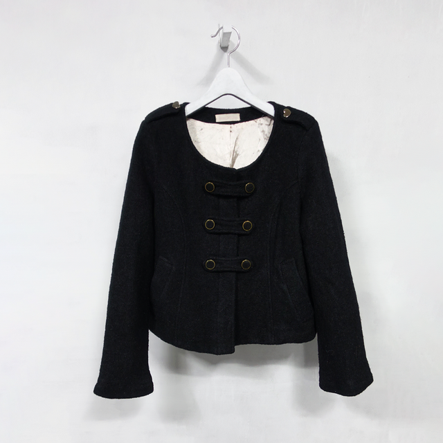 HEART BUTTON NAPOLEON DOUBLE JACKET