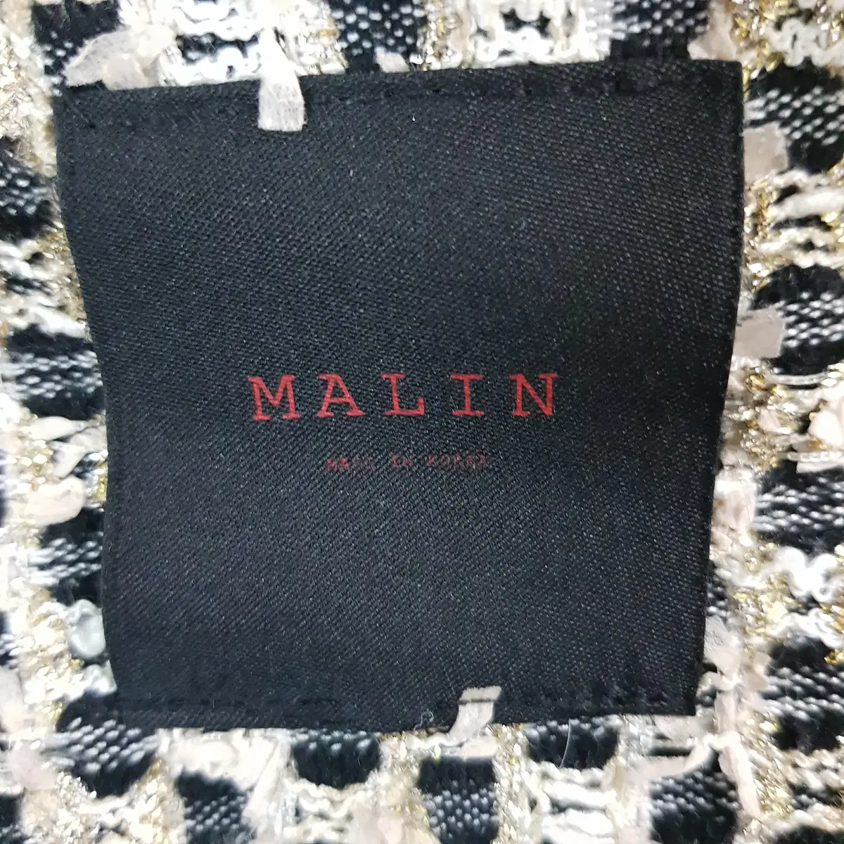 MALIN 트위드 자켓