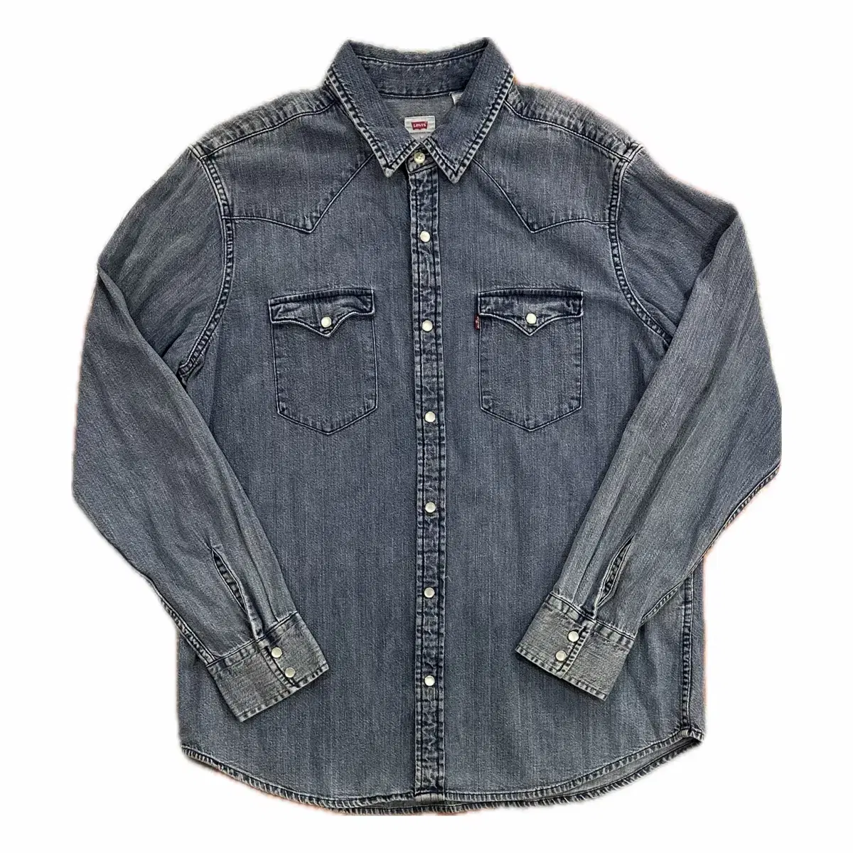 Levi's Western Light Blue Denim Shirt