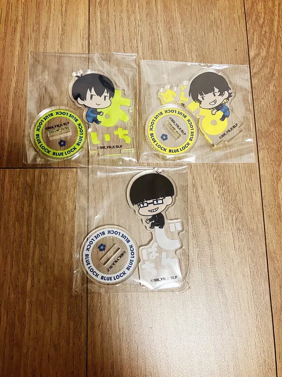 BLUELOCK Isagi,Bachira,Ego Jinpachi Name acrylic Stand