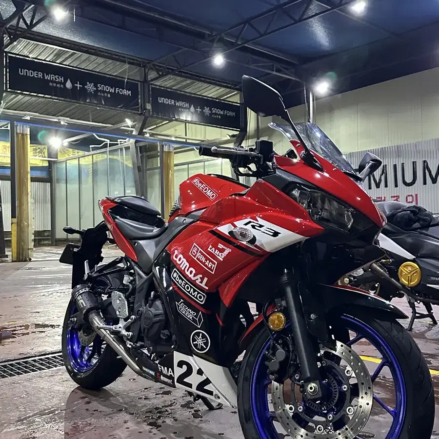 YZF-R3 (ABS) 16700KM SC정품 숏풀배기 (구변완)