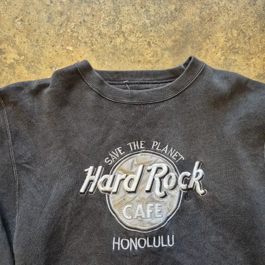 90s HardRock Cafe 빈티지 스웻셔츠(스몰)