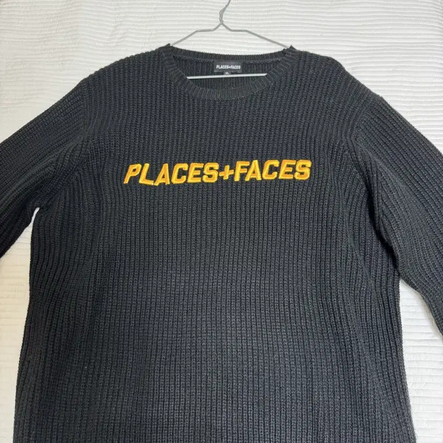 places+faces 플플페 니트 블랙 XL