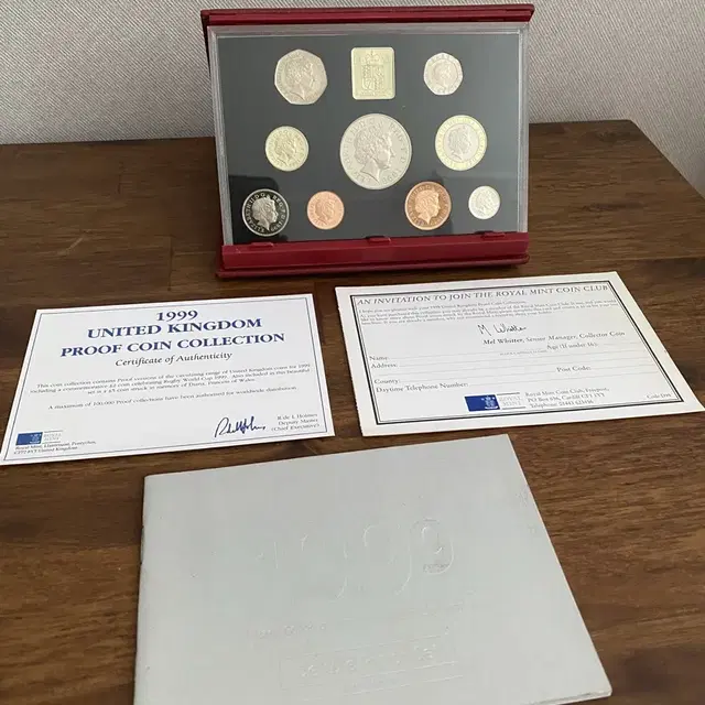 1999 UNITED KINGDOM PROOF COIN COLLECTIO