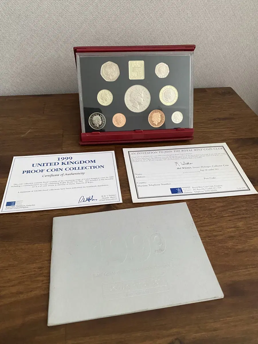 1999 UNITED KINGDOM PROOF COIN COLLECTIO