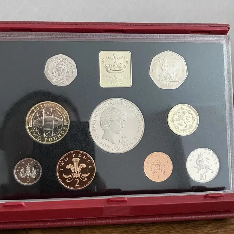 1999 UNITED KINGDOM PROOF COIN COLLECTIO