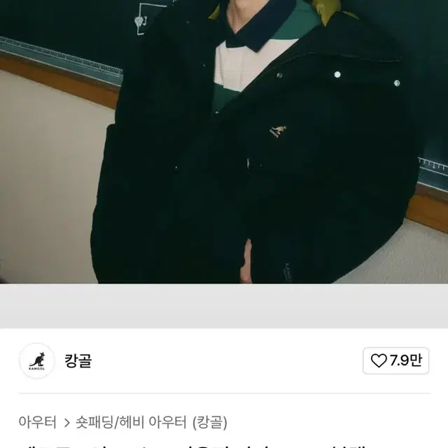 [새상품, 정가 40만원, 최저가] 캉골 레트로코어 마운틴 패딩