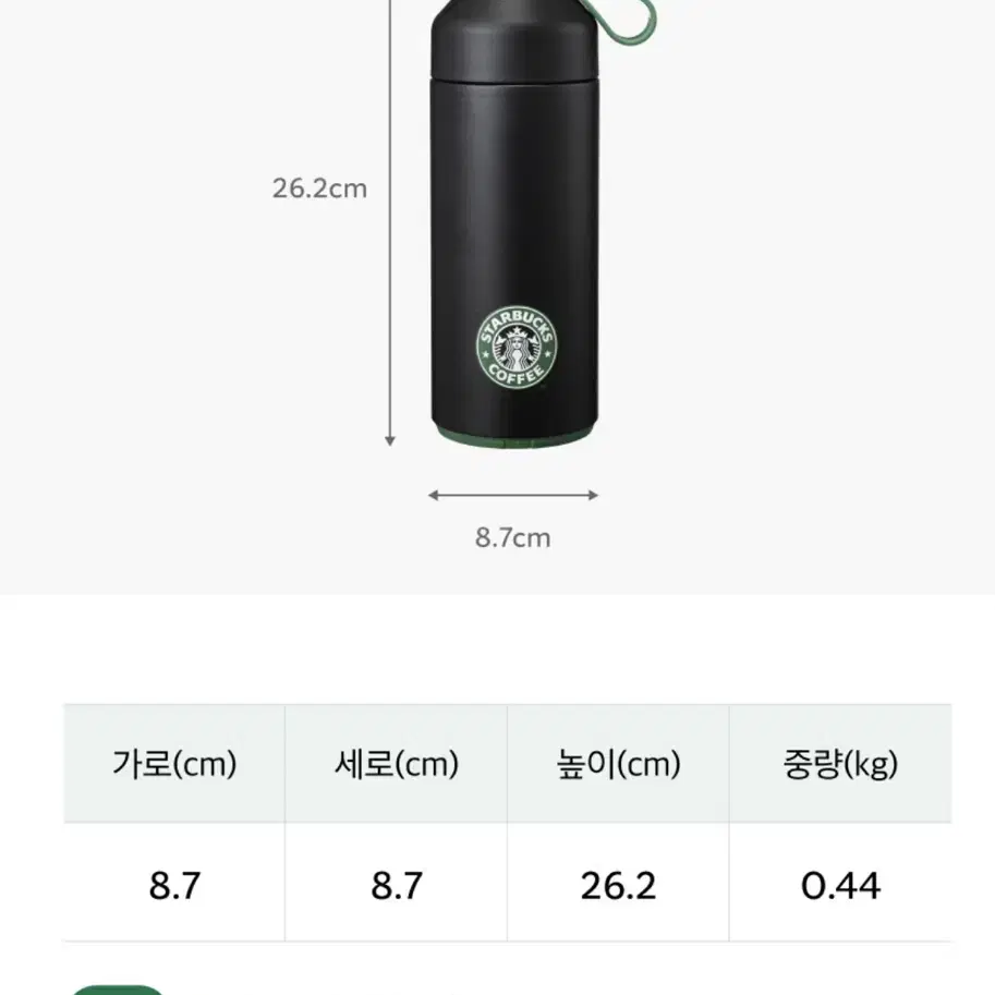 스타벅스 SS 25주년 기념 오션보틀 빅 텀블러 1000ml