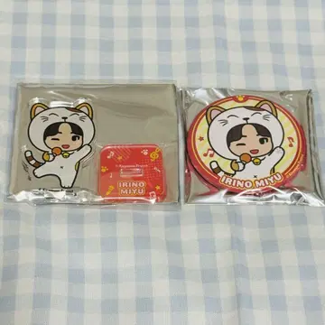 이리노 프리 마네키네코 키라무네 미니악스타 캔 배지