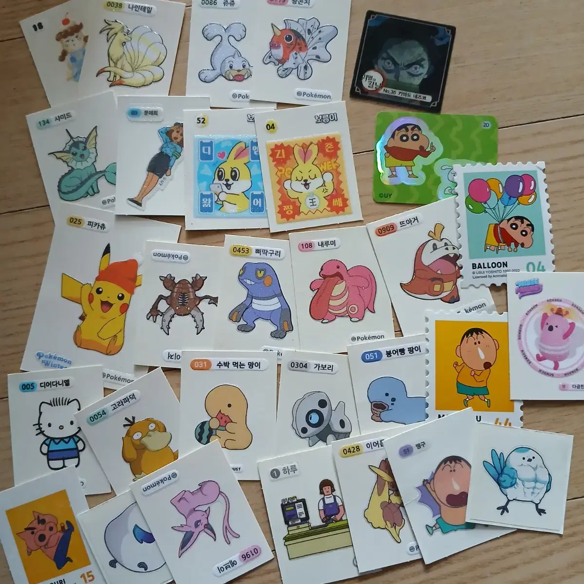 Pokémon, Chibi Maruko Chan, etc.