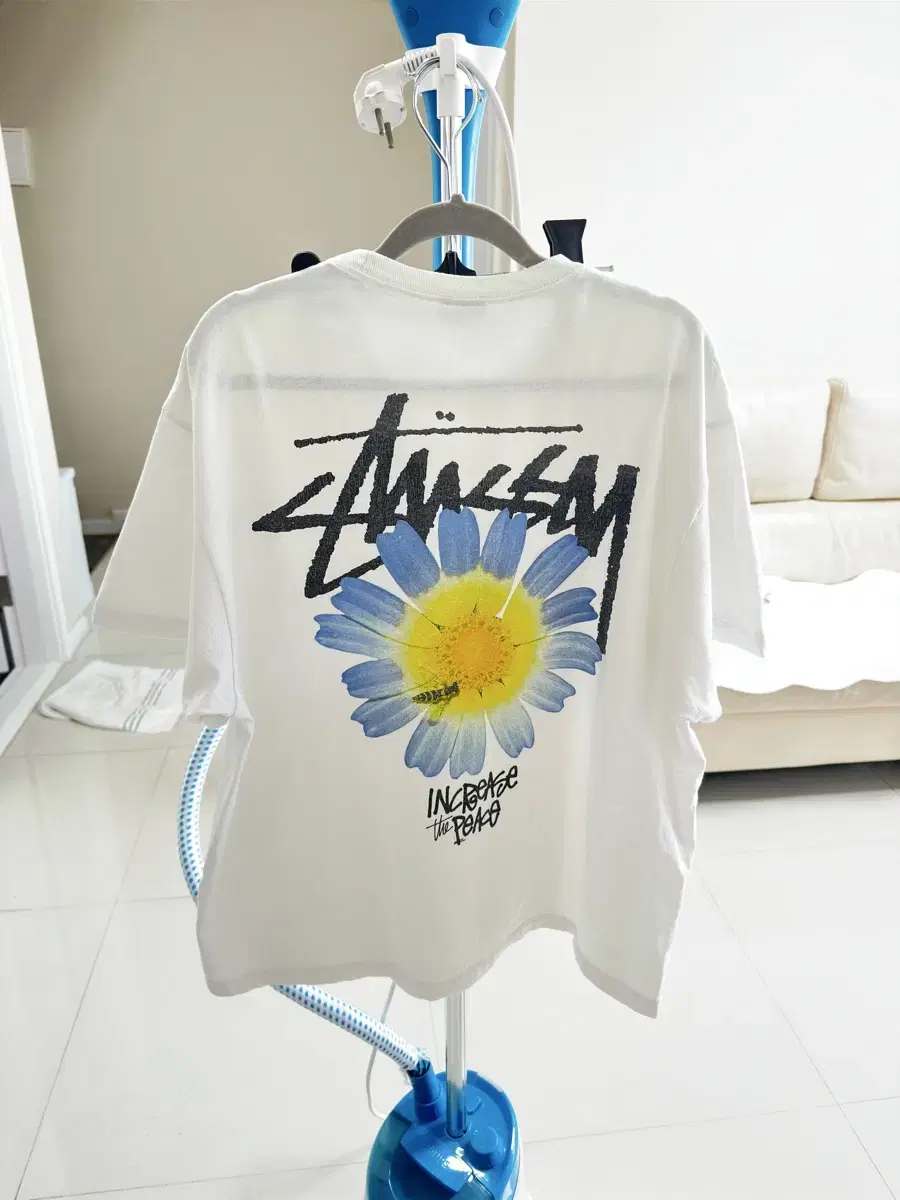 Stussy ITP Flower T-Shirt White L (lowest price)