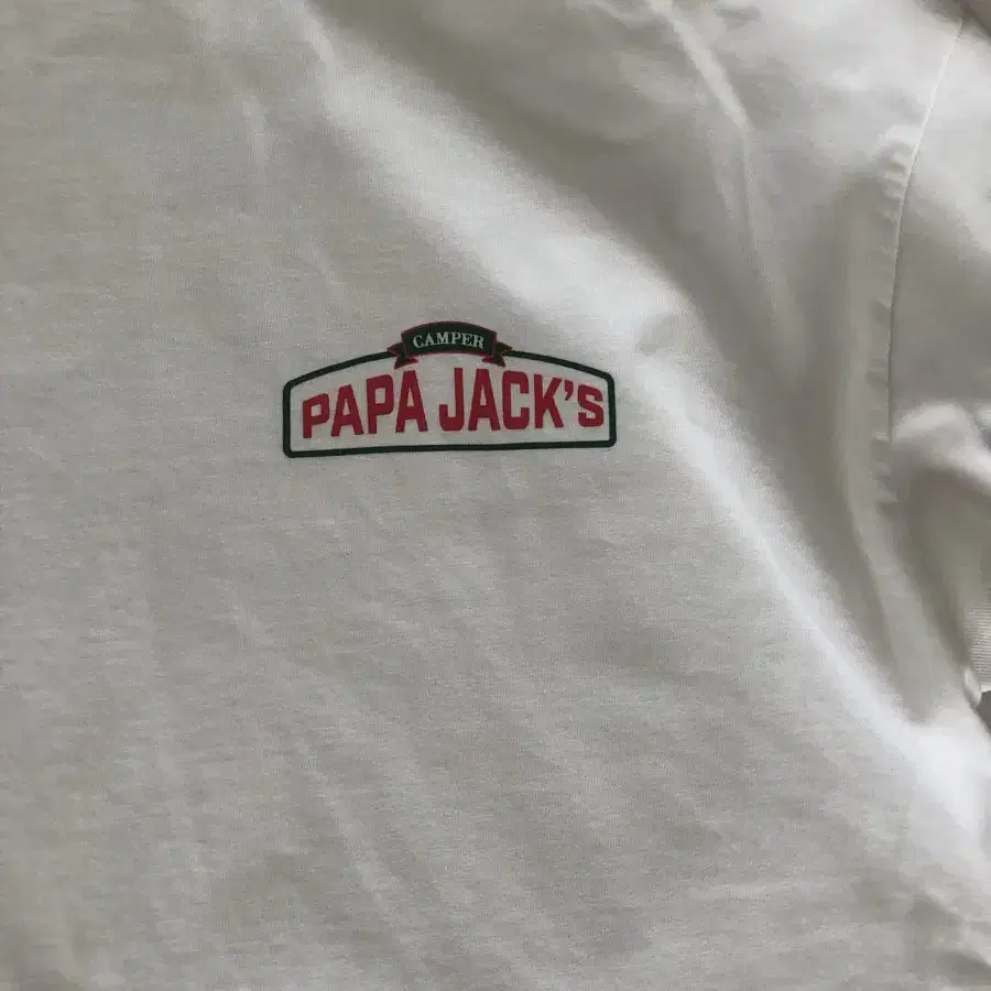 Papa Jack's 파파잭스 캠핑 오버핏 긴팔 티셔츠