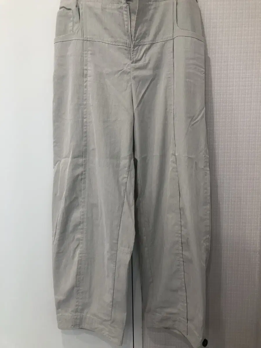 Polyester Fisherman Pants Light Gray 3