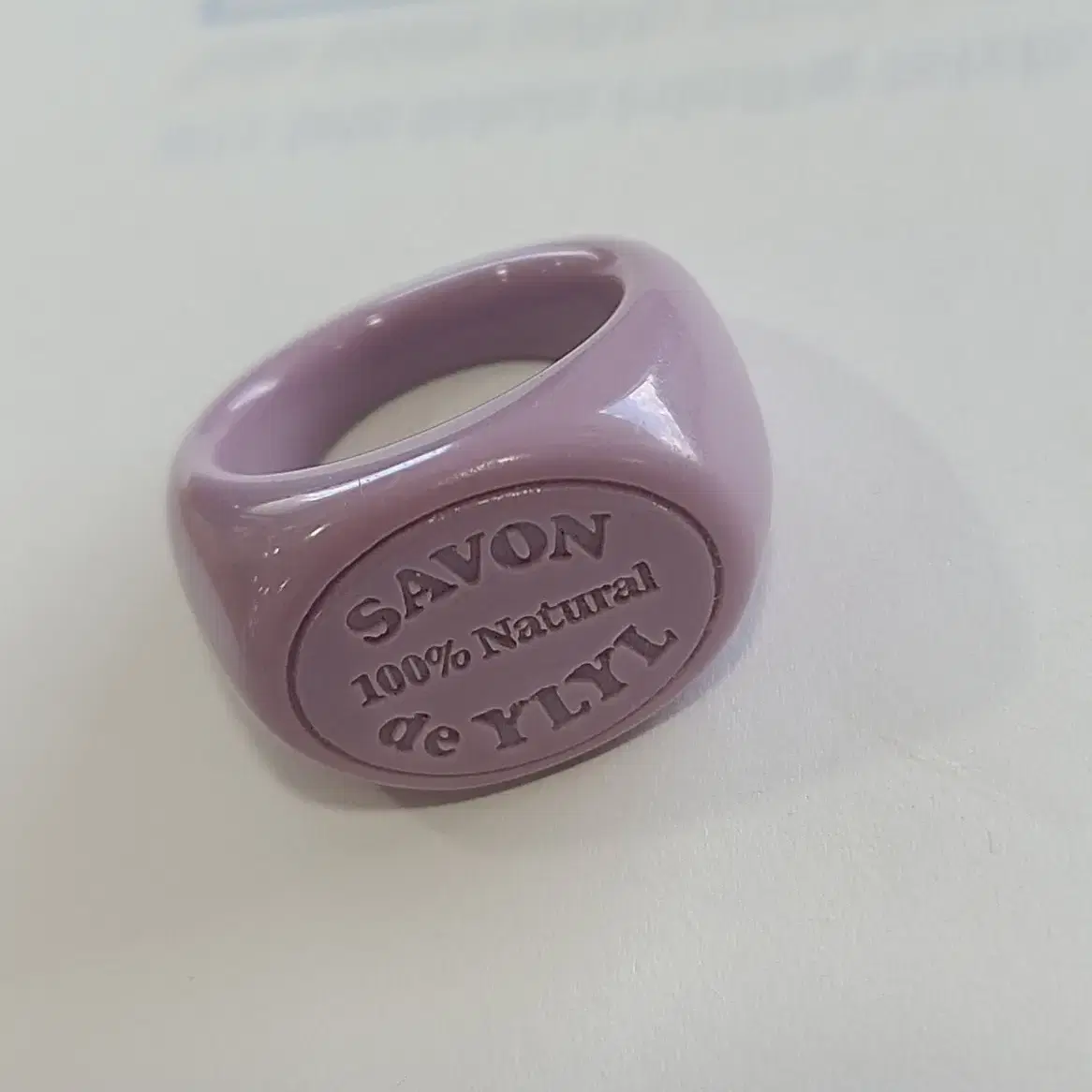 (뉴진스 하니 착용) 영리영리 반지 savon ring lavender