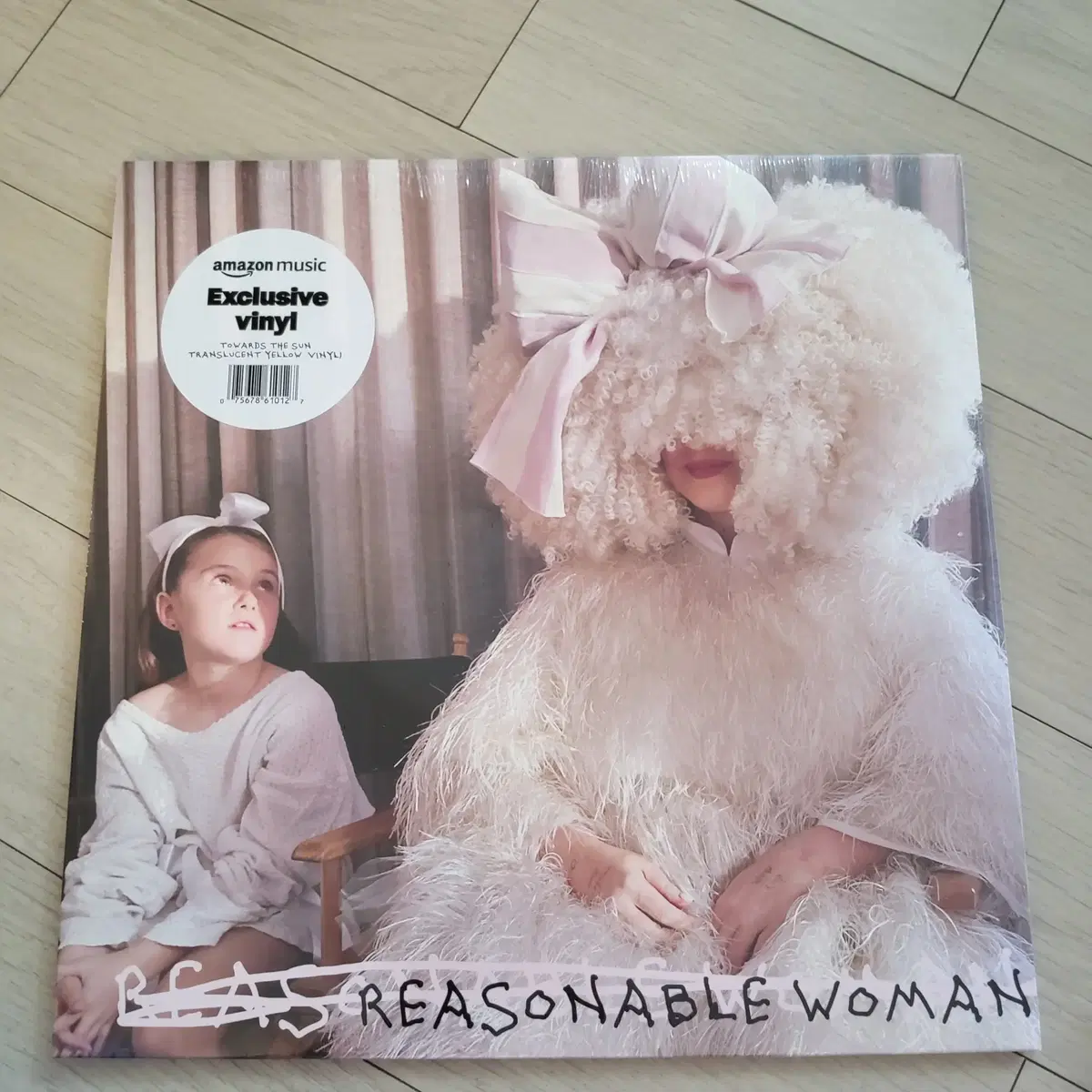 Sia 시아 Reasonable Woman 반투명 옐로우 컬러반 LP