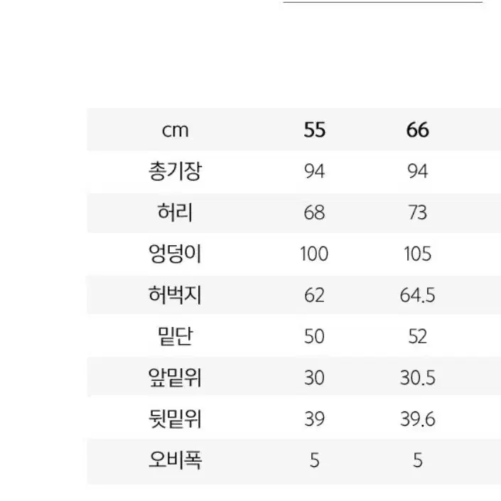 코듀로이팬츠 66 새옷