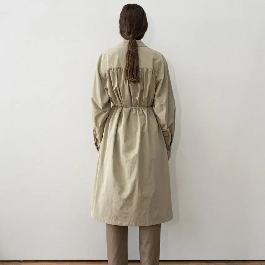 아모멘토  amomento double layer dress coat