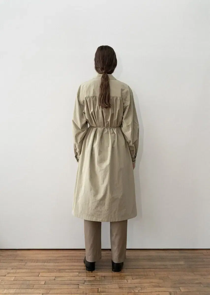 아모멘토  amomento double layer dress coat