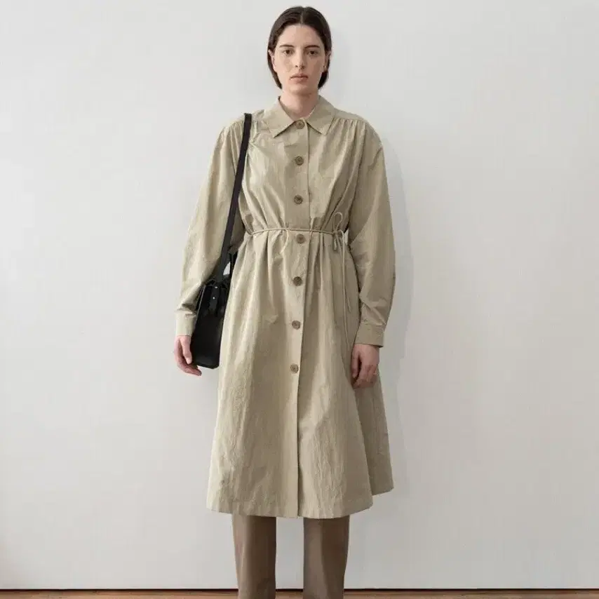 아모멘토  amomento double layer dress coat