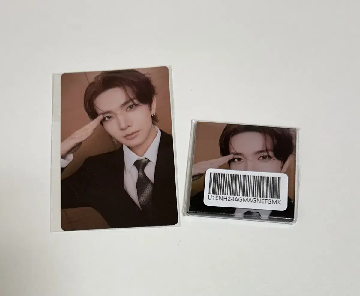 Enhypen Memorabilia heeseung weverse pre-order benefit photocard Magnet WTS